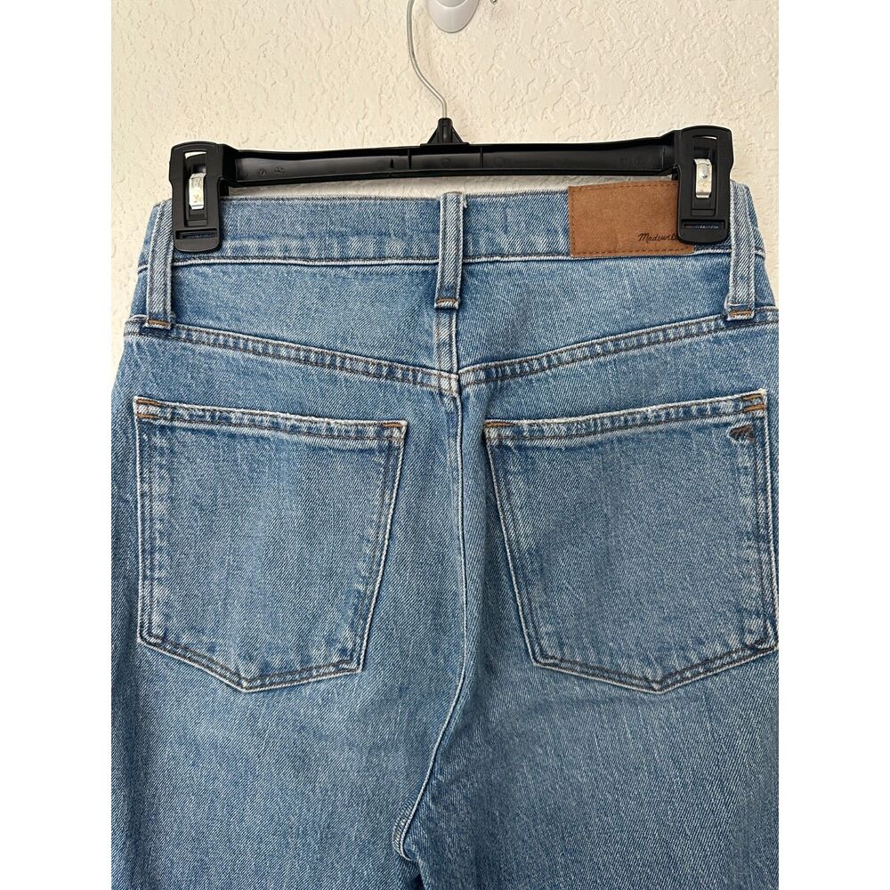 Madewell The Perfect Vintage Straight Jean in Hoye Wash Size 24 - Picture 6 of 10